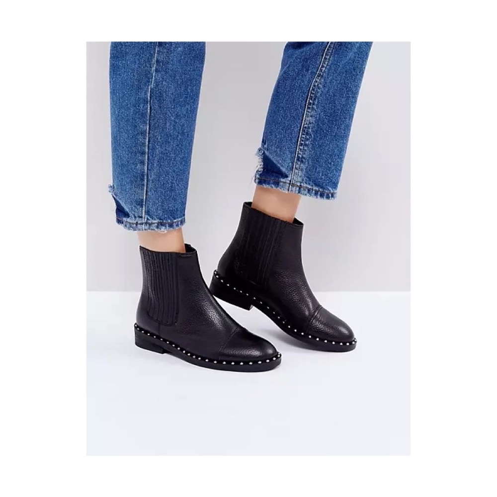 ASOS leather boots